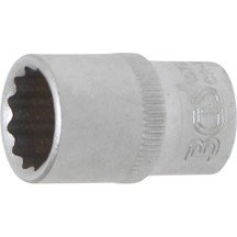 Chave de soquete curta 1/4 12 pontas 11 mm.